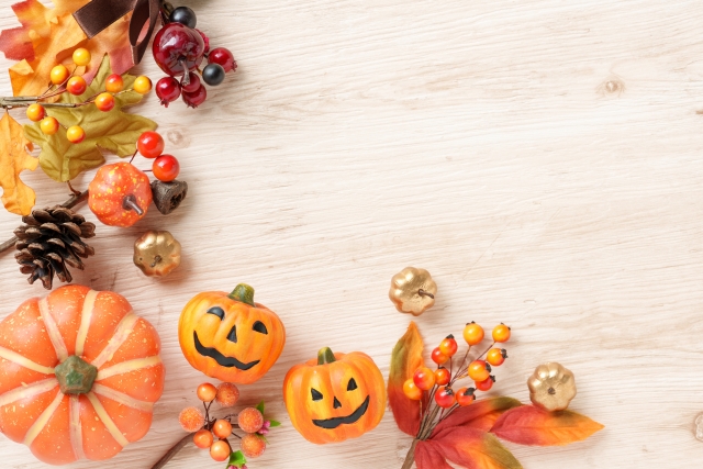 ハロウィンの小物の写真